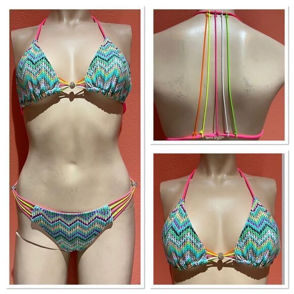 Beach bunny bikini set!!  - Picture 1 of 11
